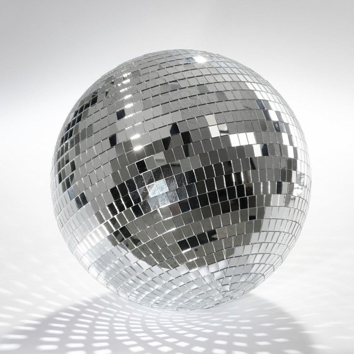 Kerst Discobal - Ø30 cm - Zilver