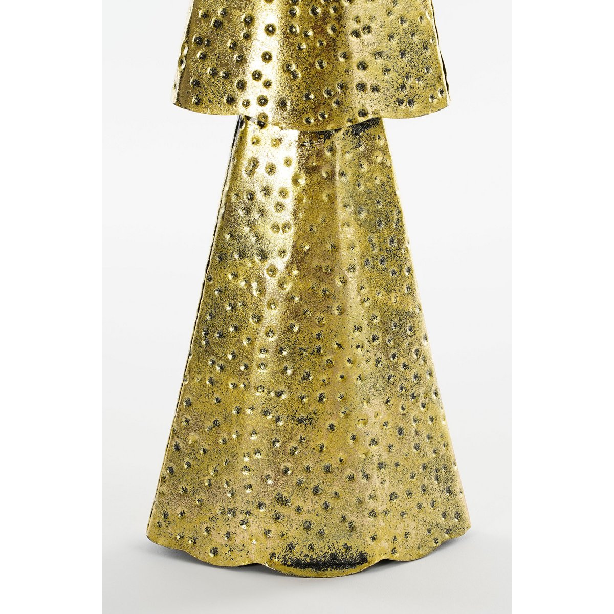 Kerstboom - L19 x B10 x H90 cm - Metaal - Goud