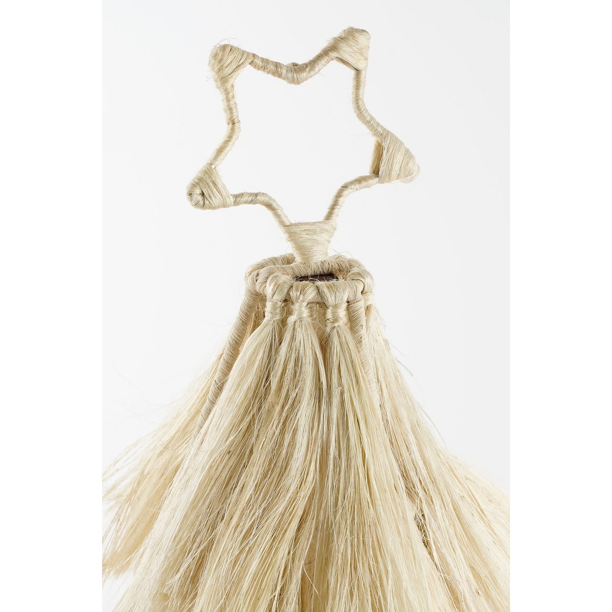 Kerstdecoratie Boom - H44 x Ø25 cm - Jute - Beige