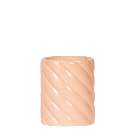 Anro Style Candy sierpot | Hoog - Peach - Ø6cm