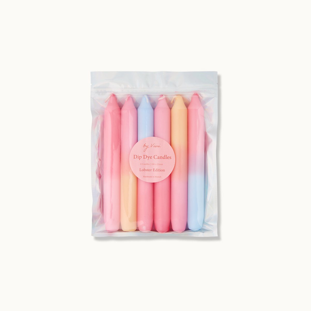Dip Dye kaarsenset: Lobster Edition