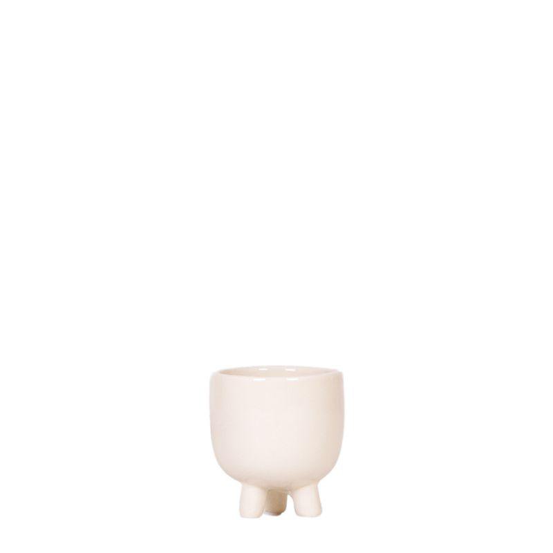 Anro Style Gummy pot travertine - Ø6cm