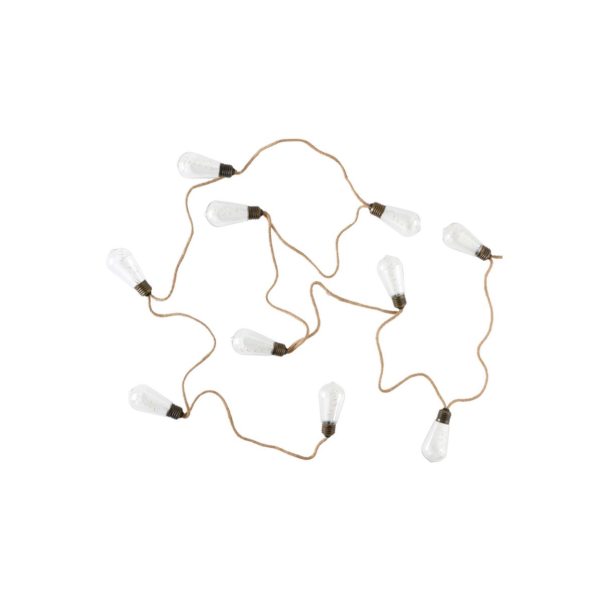 Party Lichtsnoer aan Touw - L315 cm - Warm Wit