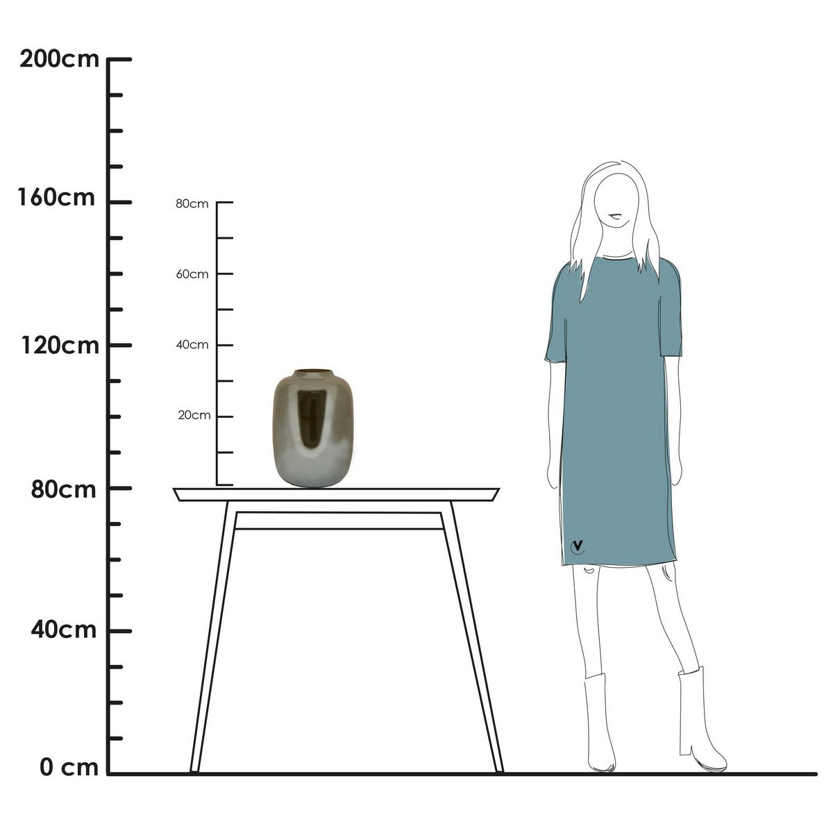 Vaas - Artic gloss grey