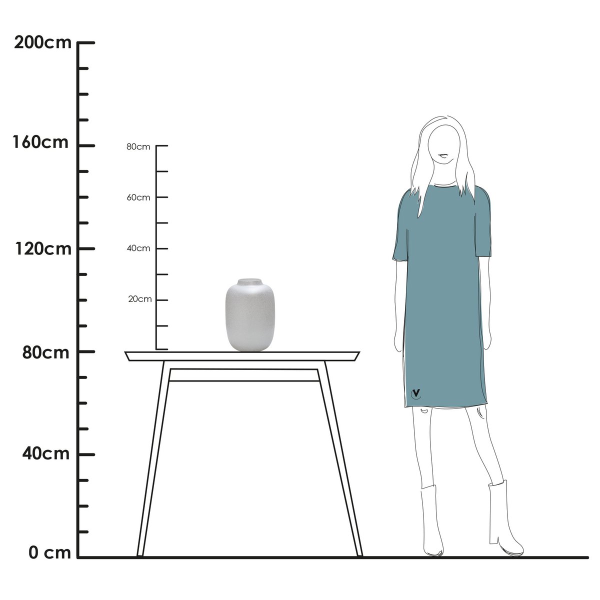 Vaas - Artic sparkle silver