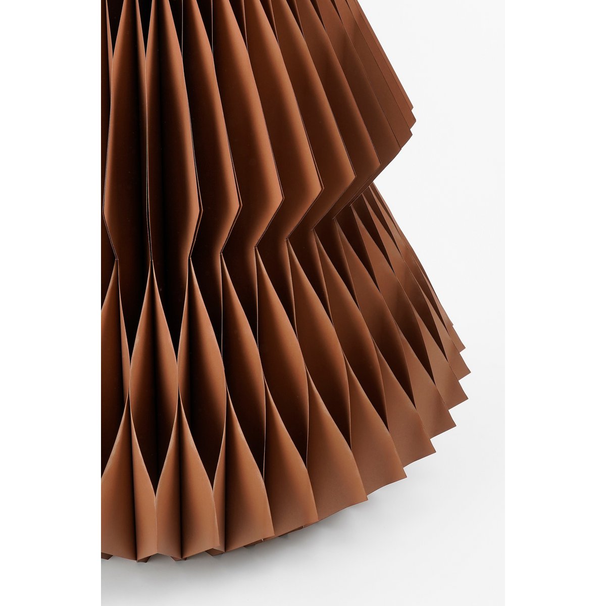 Decoratie Kerstboom - H152 x Ø104 cm - Papier - FSC Mix - Bruin