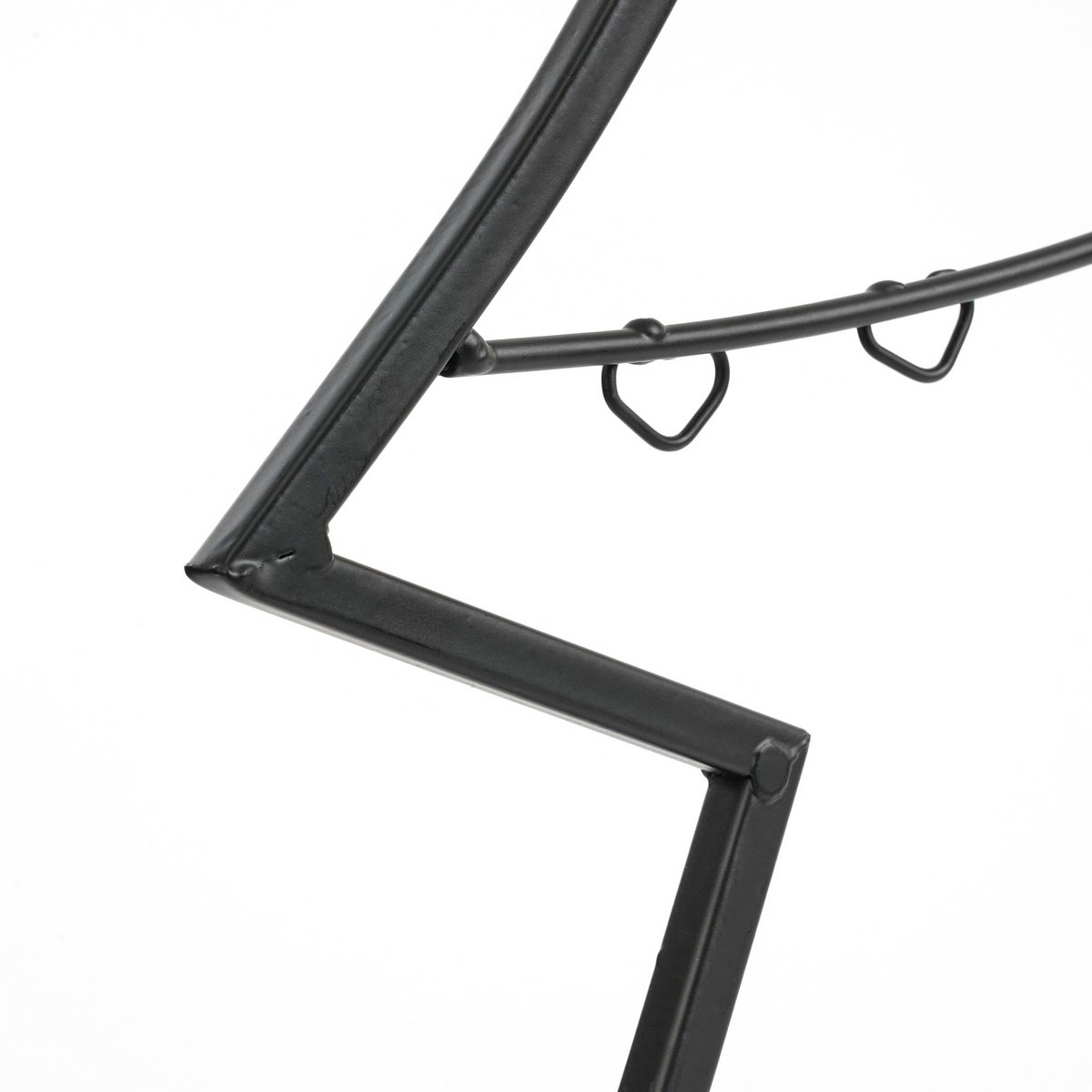 Decoratie Kerstboom - L50 x B15 x H105 cm - IJzer - Zwart