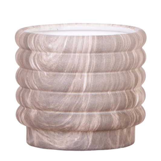 Anro Style Marble pot - Dark - Ø12cm