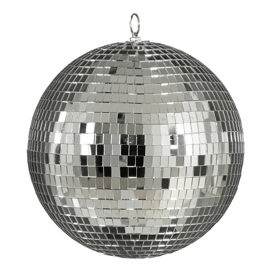 Kerst Discobal - Ø25 cm - Zilver