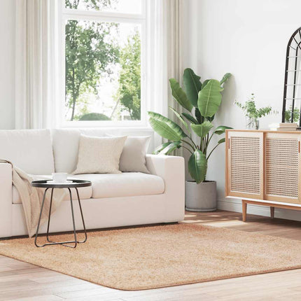 Hoogpolig Vloerkleed Navarra Polyester Beige