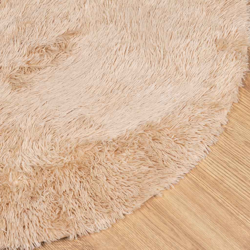 Hoogpolig Vloerkleed Navarra Polyester Beige