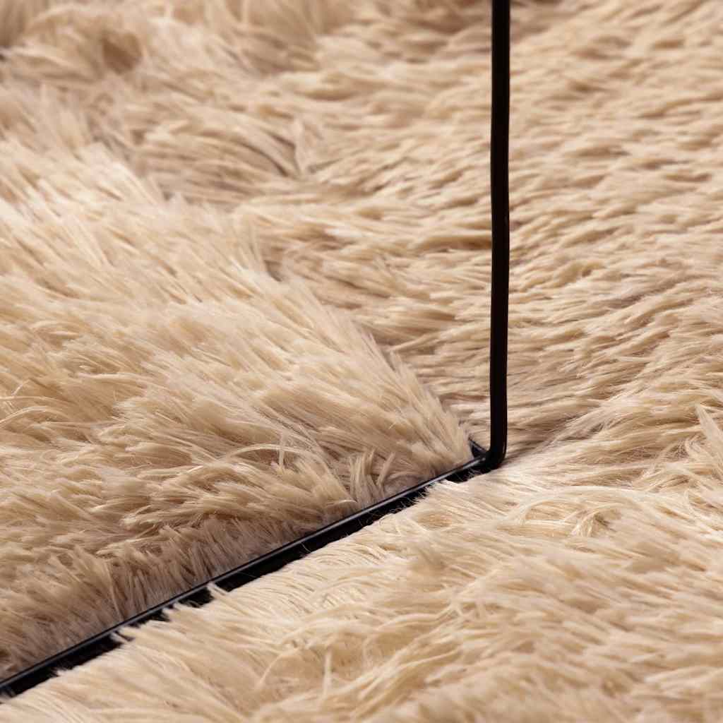 Hoogpolig Vloerkleed Navarra Polyester Beige
