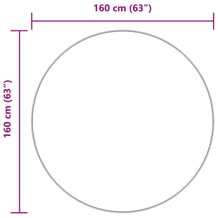 Hoogpolig Vloerkleed Navarra Polyester Beige