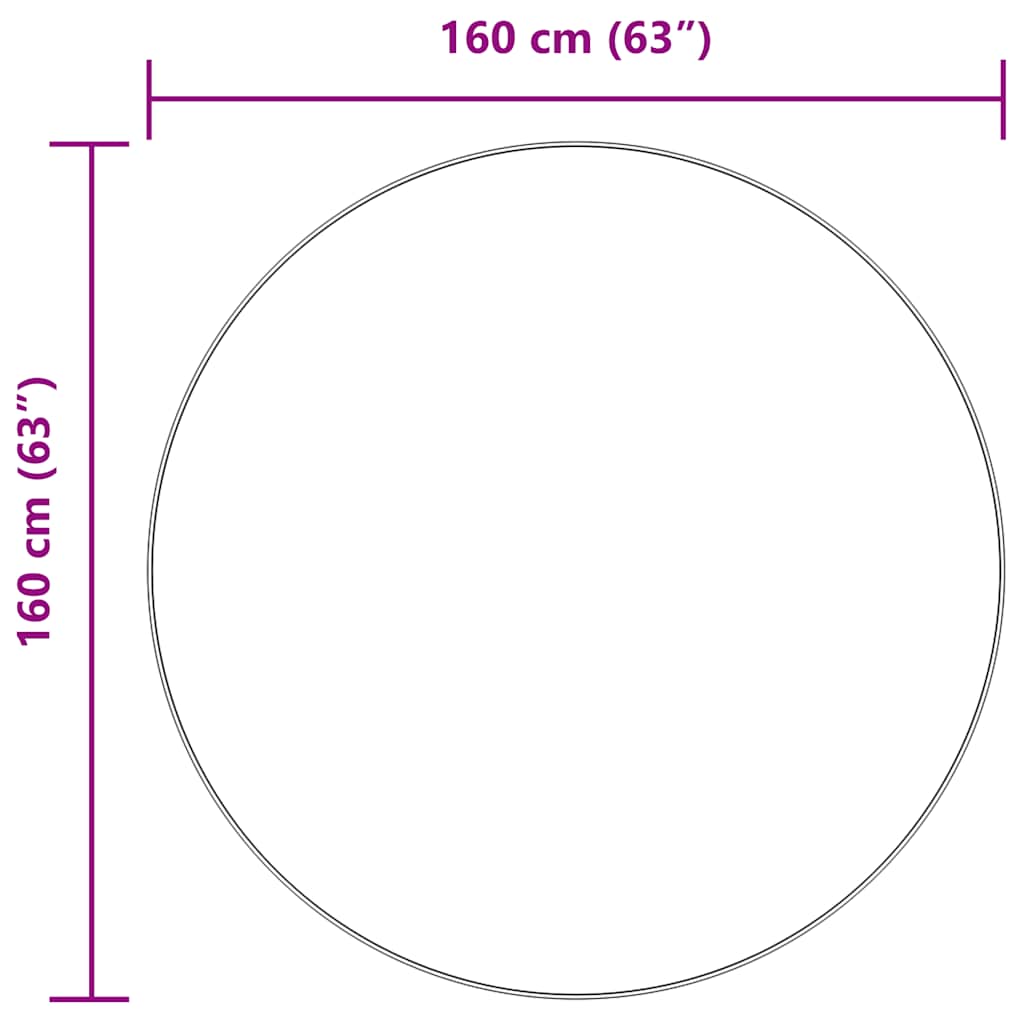 Hoogpolig Vloerkleed Navarra Polyester Beige