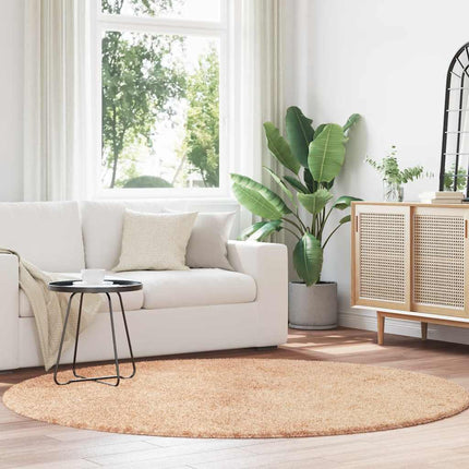 Hoogpolig Vloerkleed Navarra Polyester Beige