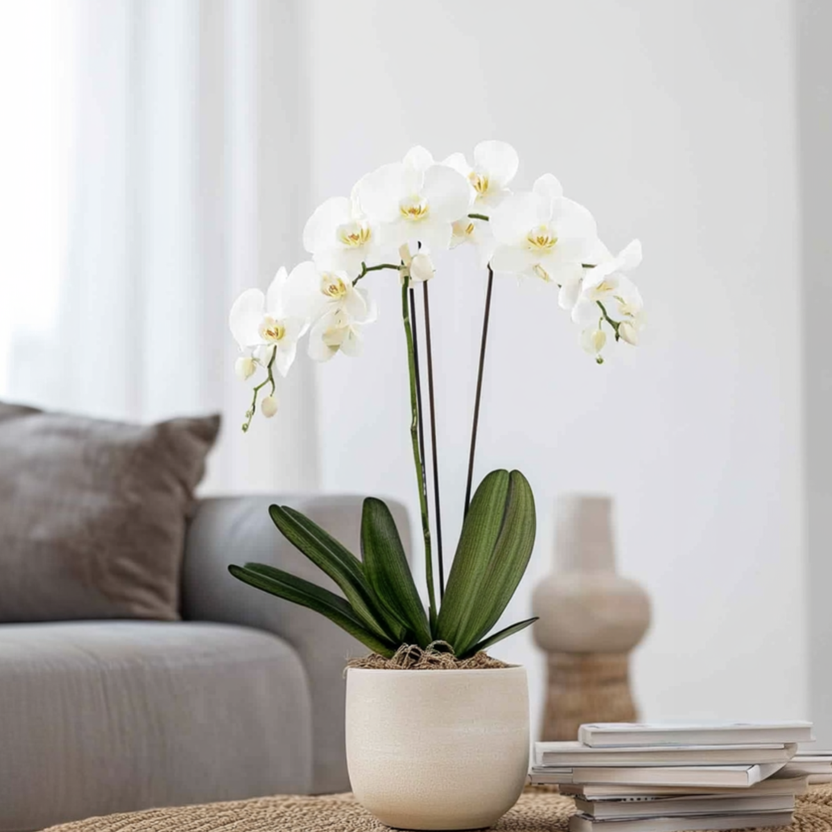 Florastore Moth Orchid - Phalaenopsis - Height 50-60Cm - ⌀12Cm