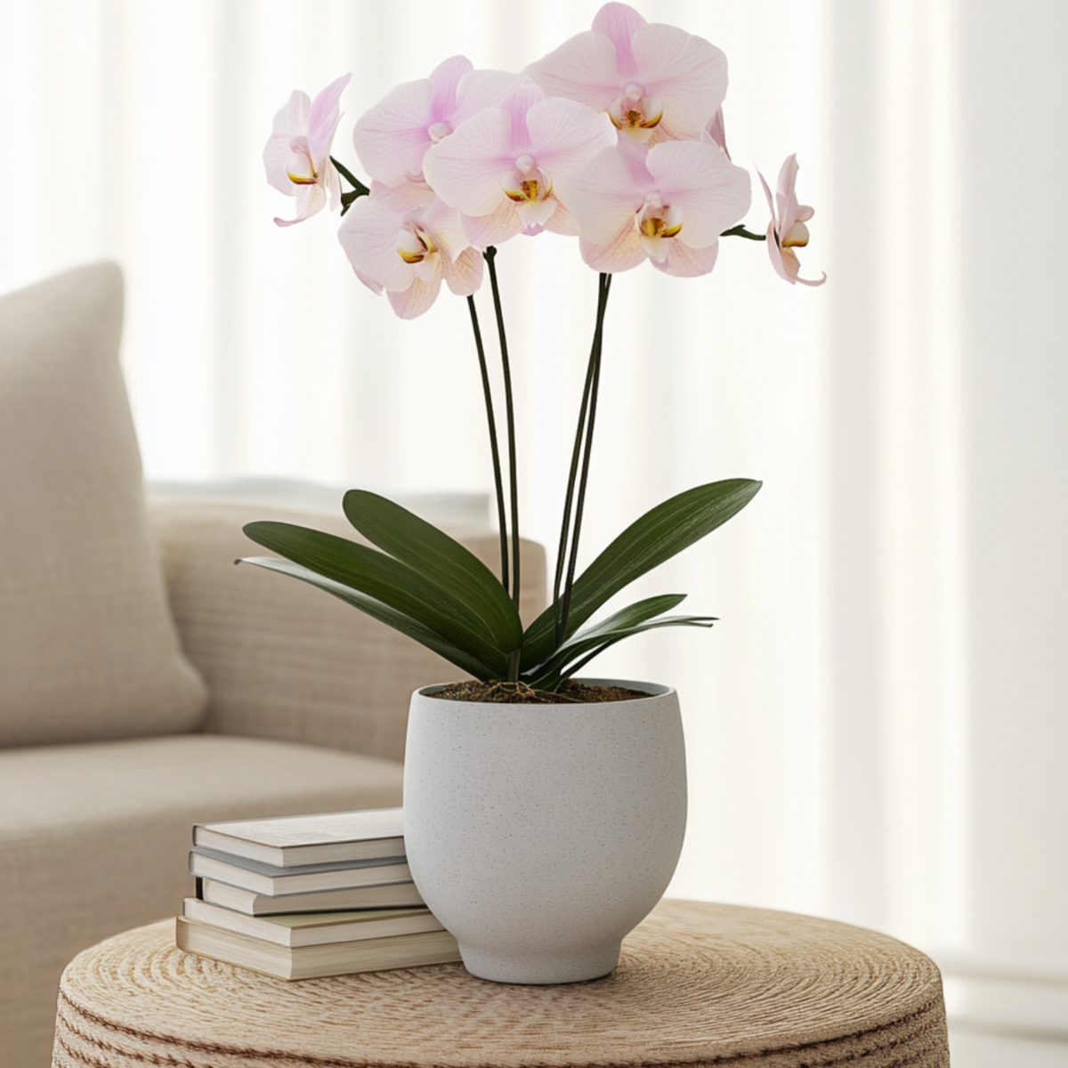 Florastore Moth Orchid - Phalaenopsis - Height 50-60Cm - ⌀12Cm