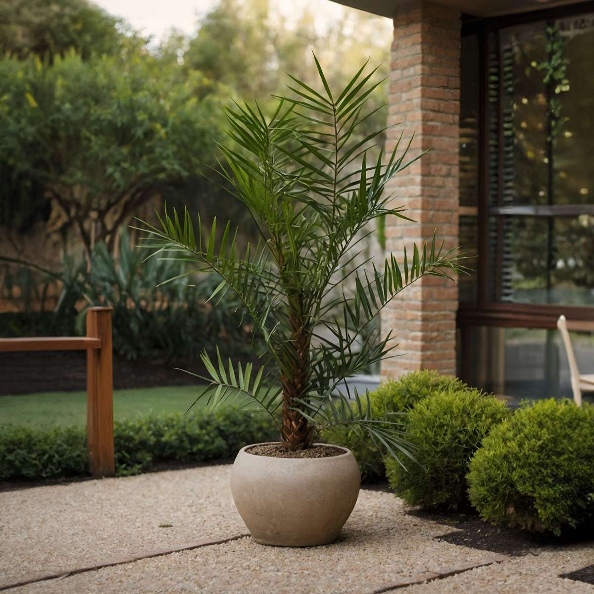 Florastore Canary Date Palm - Phoenix Canariensis - Height 80-100Cm - ⌀19Cm