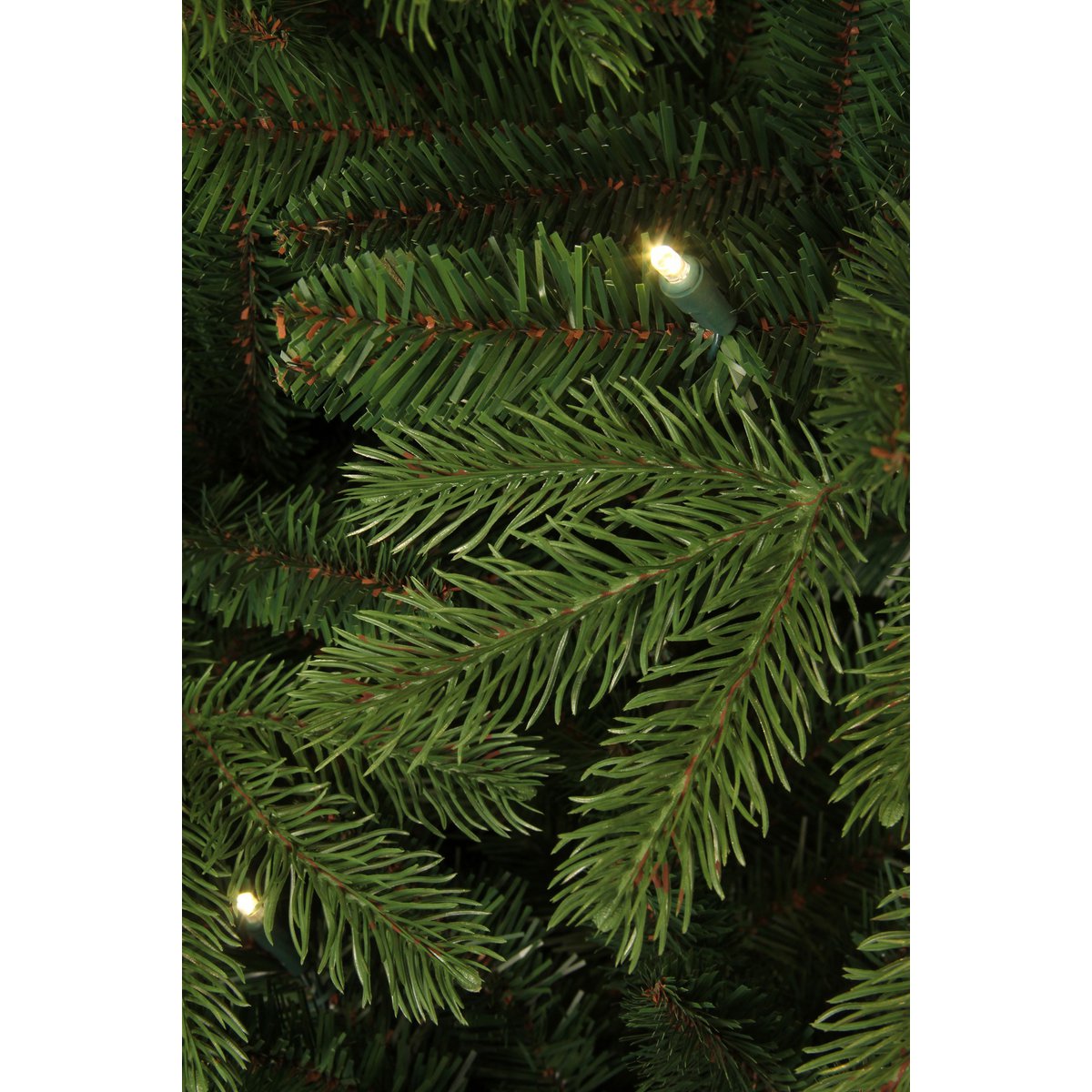 Brampton Kunstkerstboom met LED Verlichting - H215 x Ø142 cm - Groen