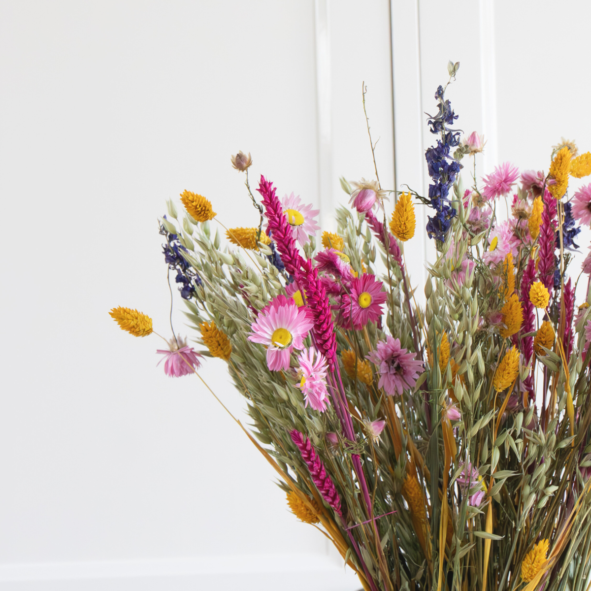 Florastore Dried Flowers - Bouquet 'Trendy Vibrant' - Dryflowers