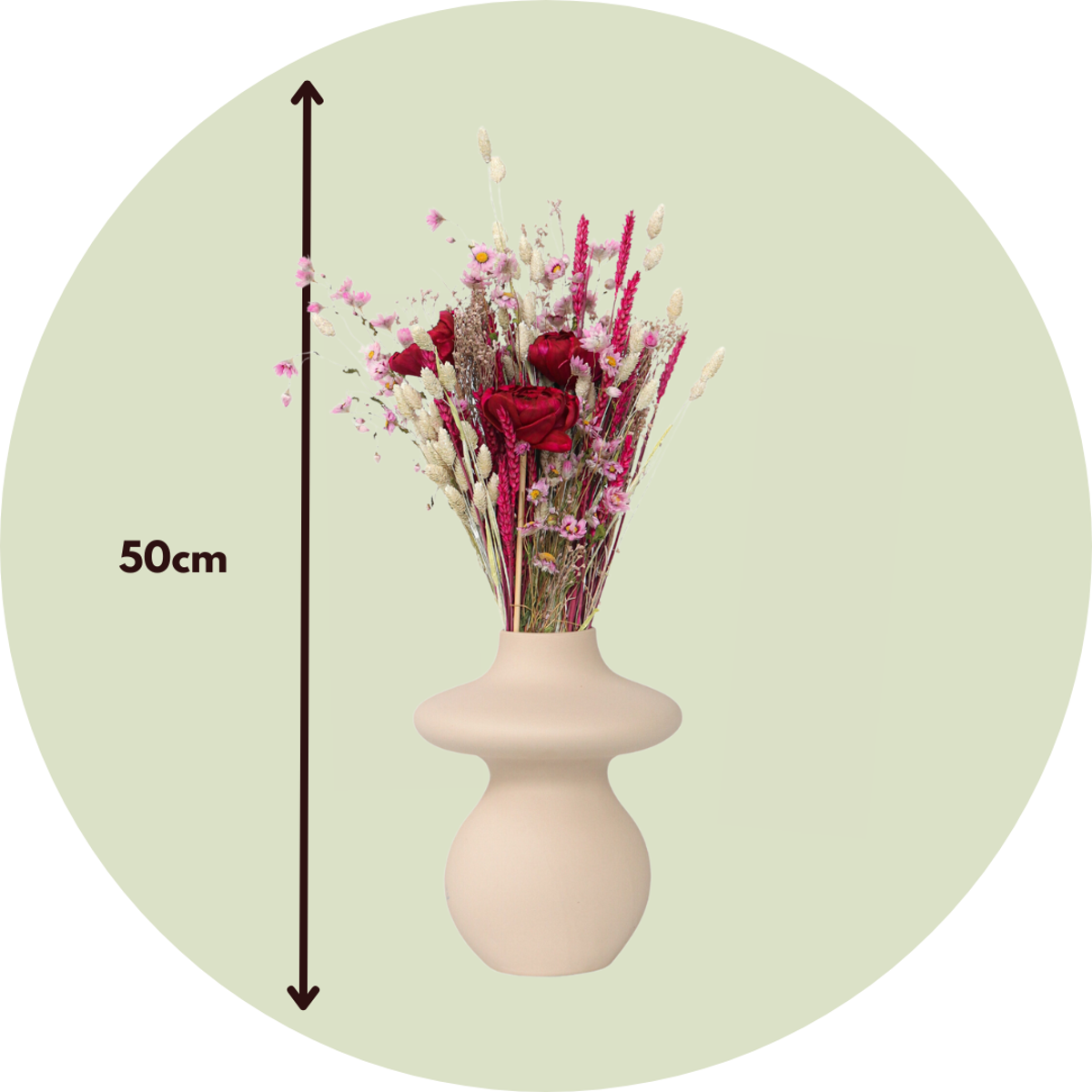 Florastore Dried Flowers - Bouquet 'Large Flourish Love' - Dryflowers