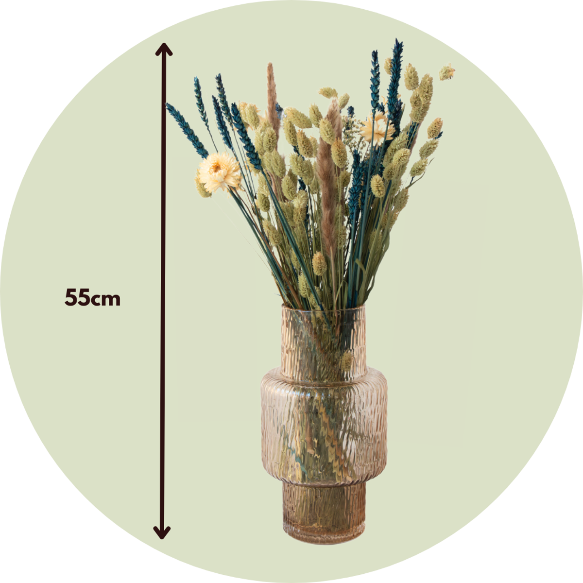 Florastore Dried Flowers - Bouquet 'Trendy Cool' - Dryflowers