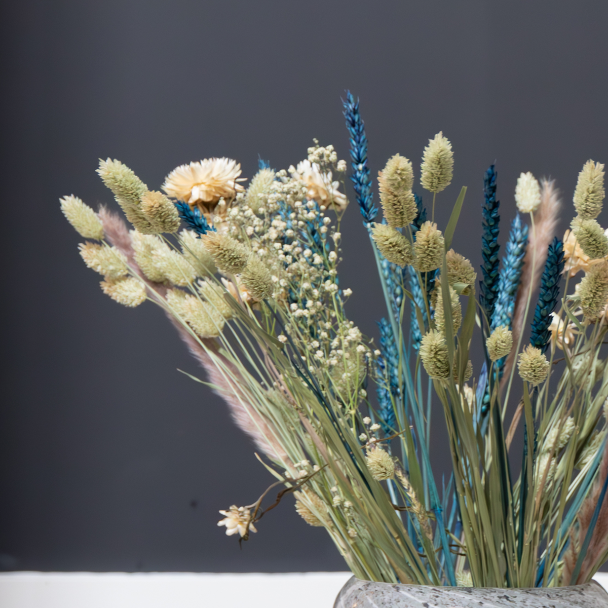 Florastore Dried Flowers - Bouquet 'Trendy Cool' - Dryflowers