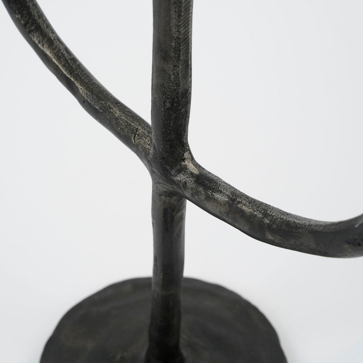 Stretto Kandelaar - L21 x B10 x H41 cm - Zwart