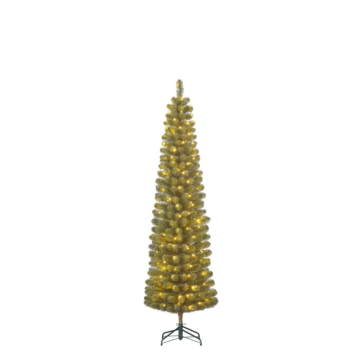 Charlton Kunstkerstboom met LED  - H185 x  Ø53 cm - Groen