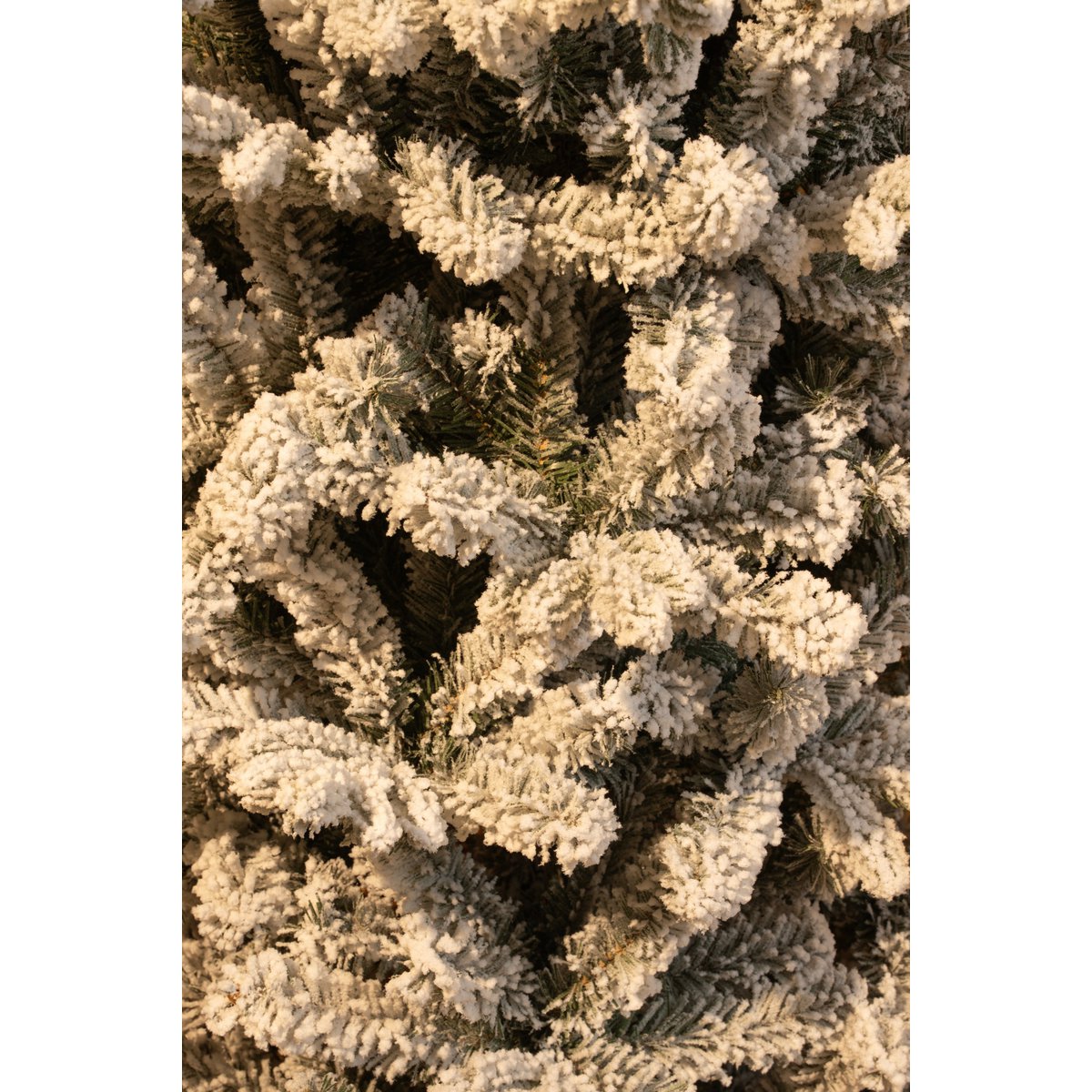 Harma Smalle Kunstkerstboom - H185 x Ø63 cm - Groen Frosted