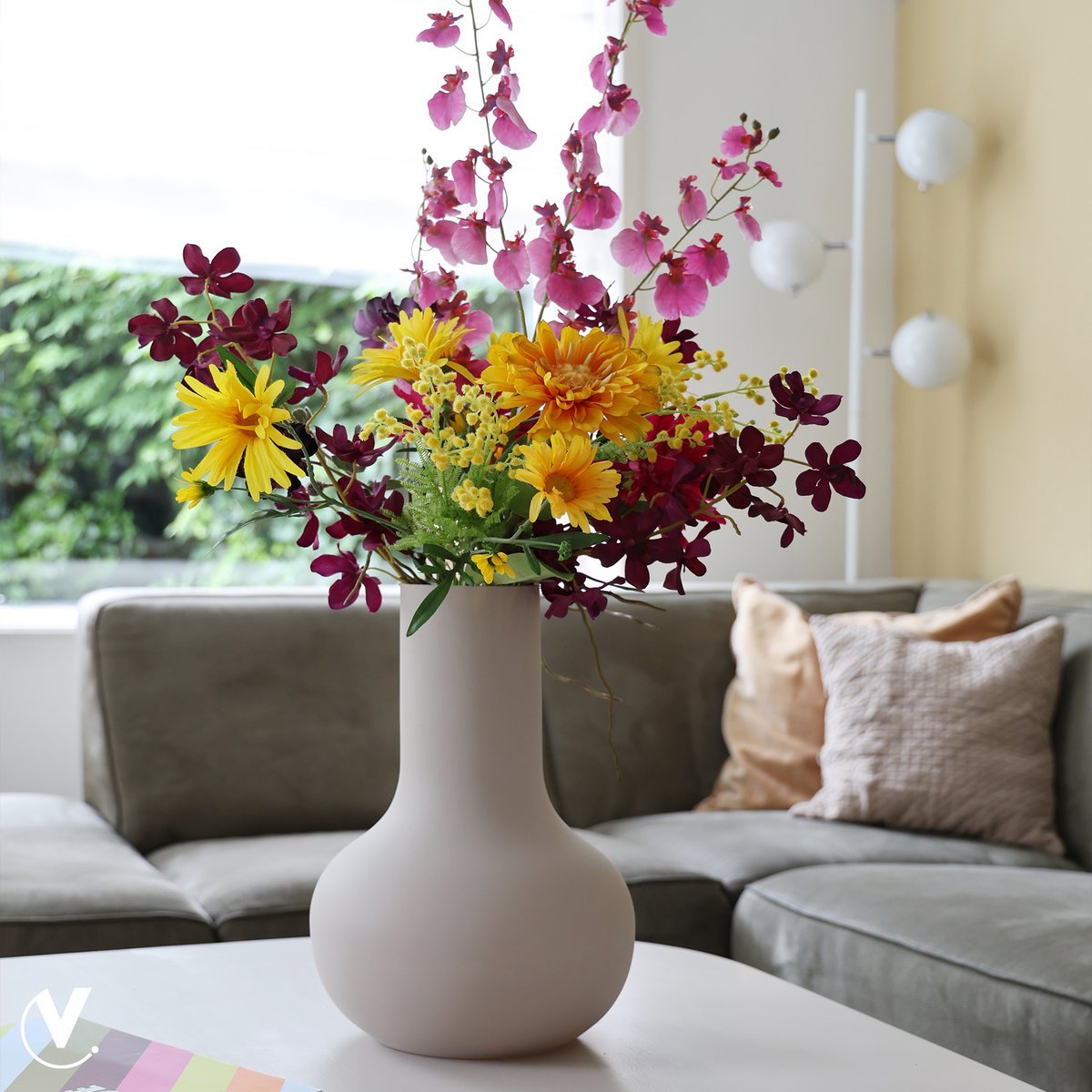 Vaas - Seim matte ivory