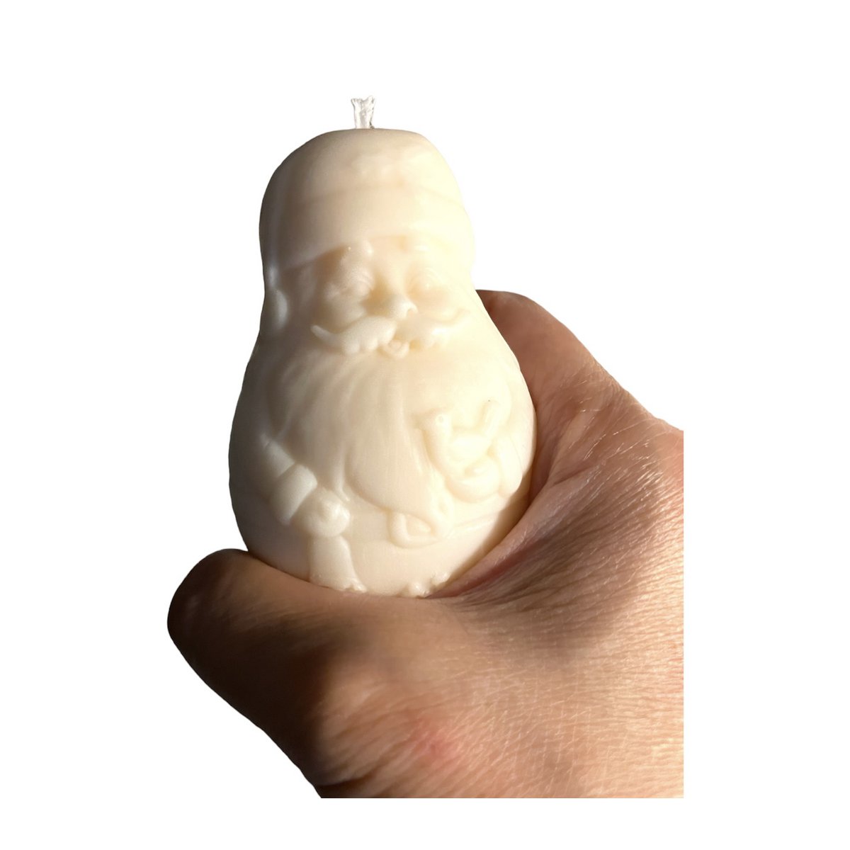 3D Kerstman Kerstkaars