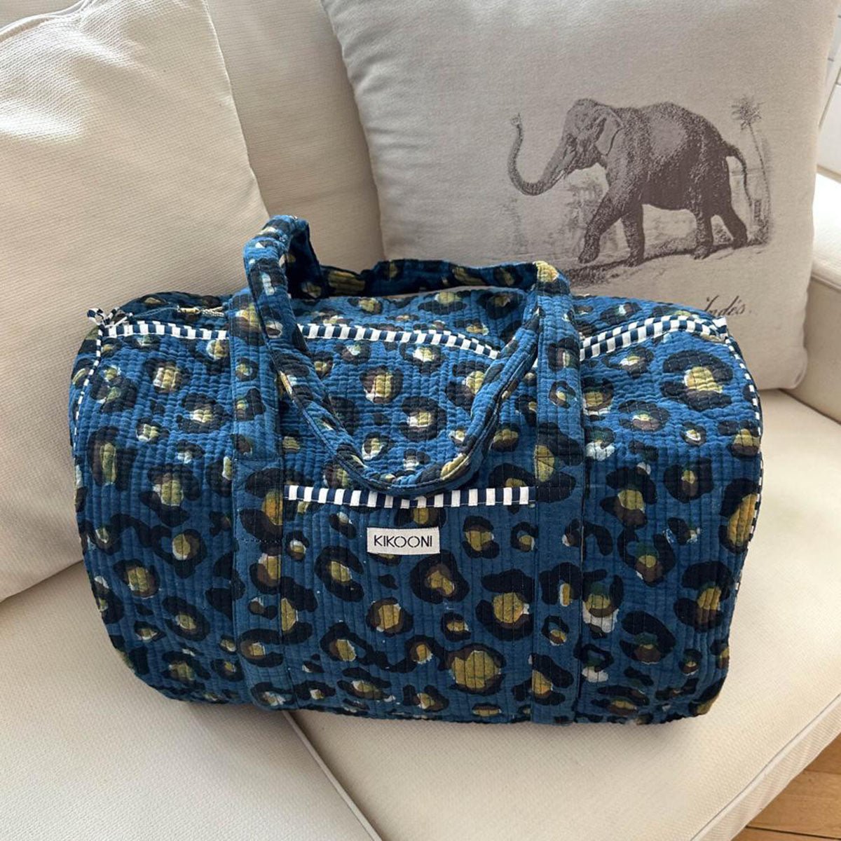 Katoenen tas en shopper "DARK LEO"