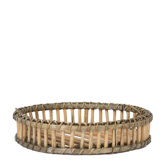 Anro Style Decoratieschaal - Rond Willow dienblad Ø30cm