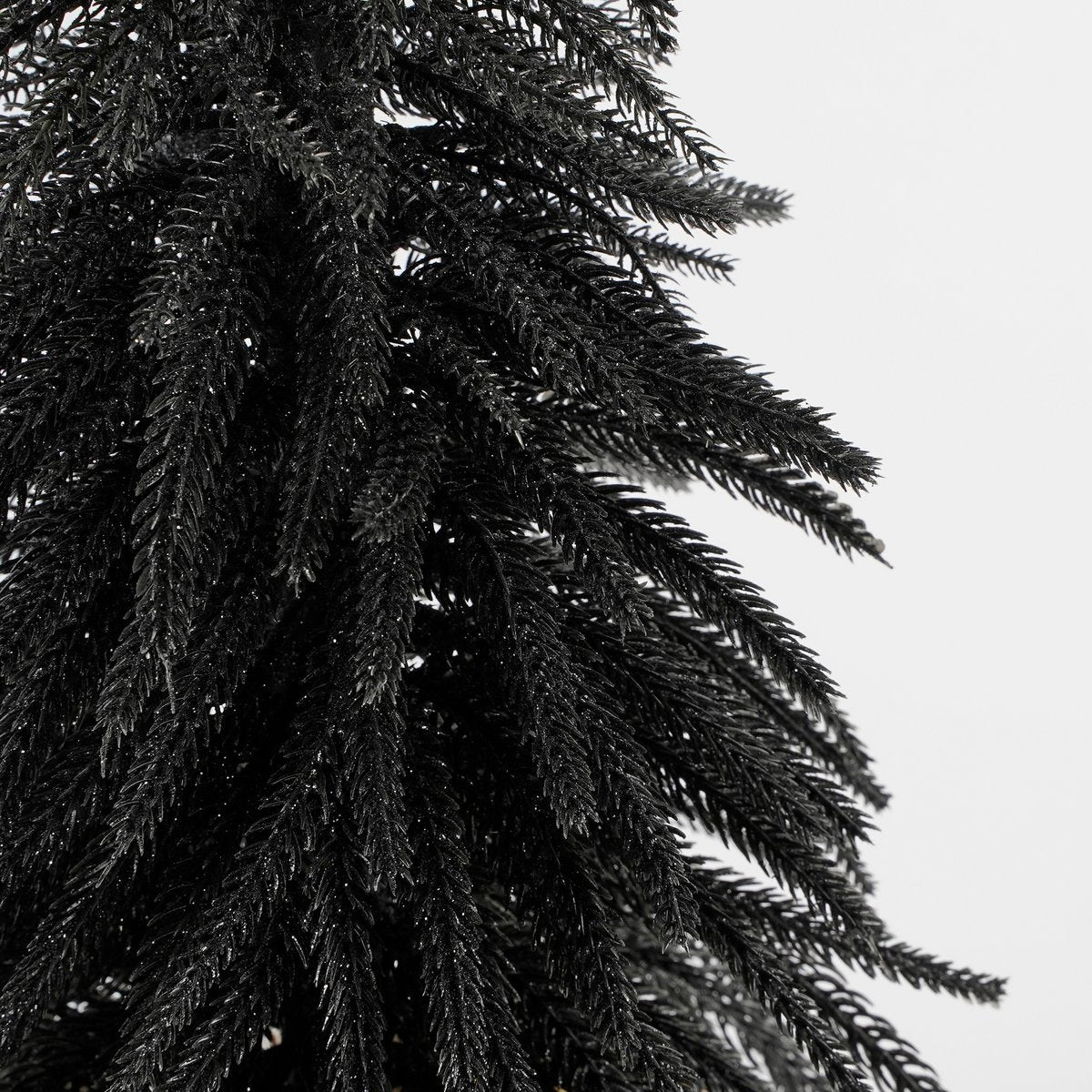 Kunstkerstboom in Jute - H60 x Ø32 cm - Zwart