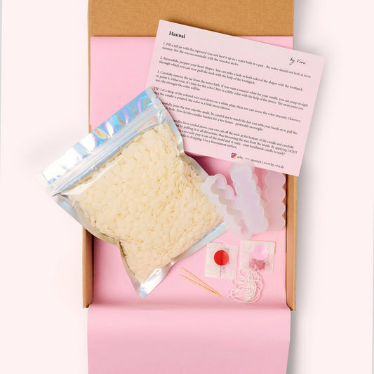 DIY-dooskaars in hartvorm