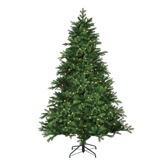 Brampton Kunstkerstboom met LED Verlichting - H215 x Ø142 cm - Groen