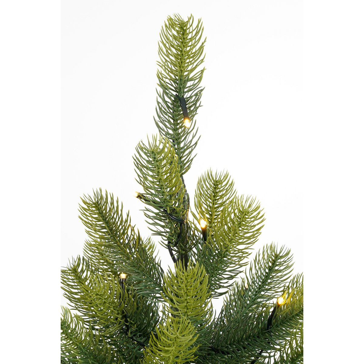 Nagoya Kunstkerstboom in Pot met LED Verlichting - H90 x Ø55 cm - Groen