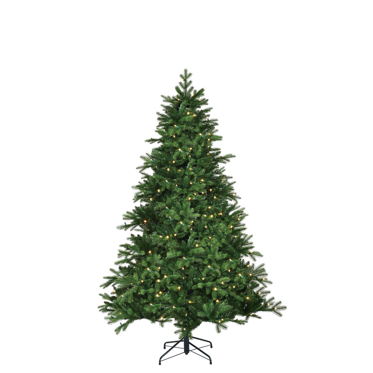 Brampton Kunstkerstboom met LED Verlichting - H185 x Ø127 cm - Groen
