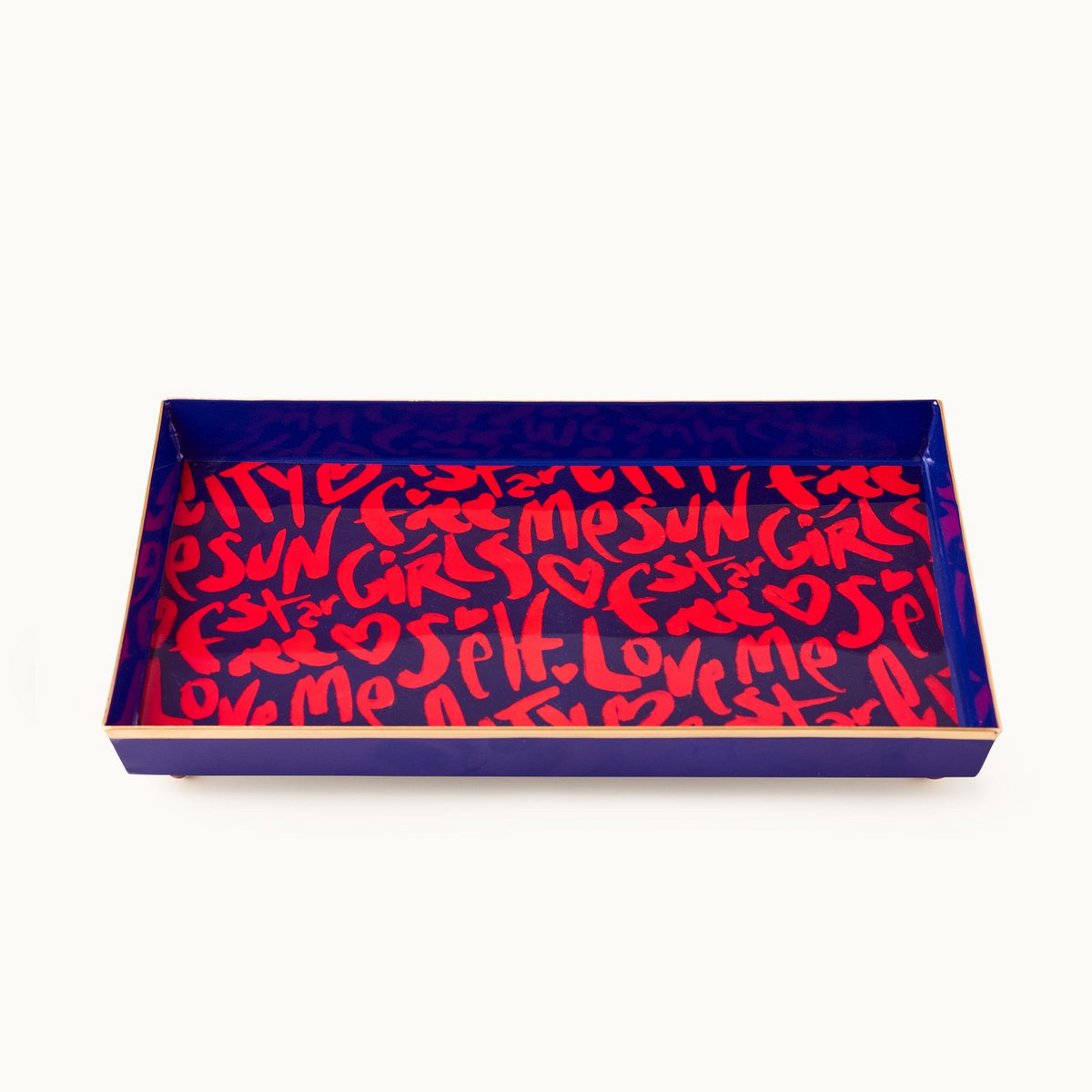 Decoratief dienblad Selflove