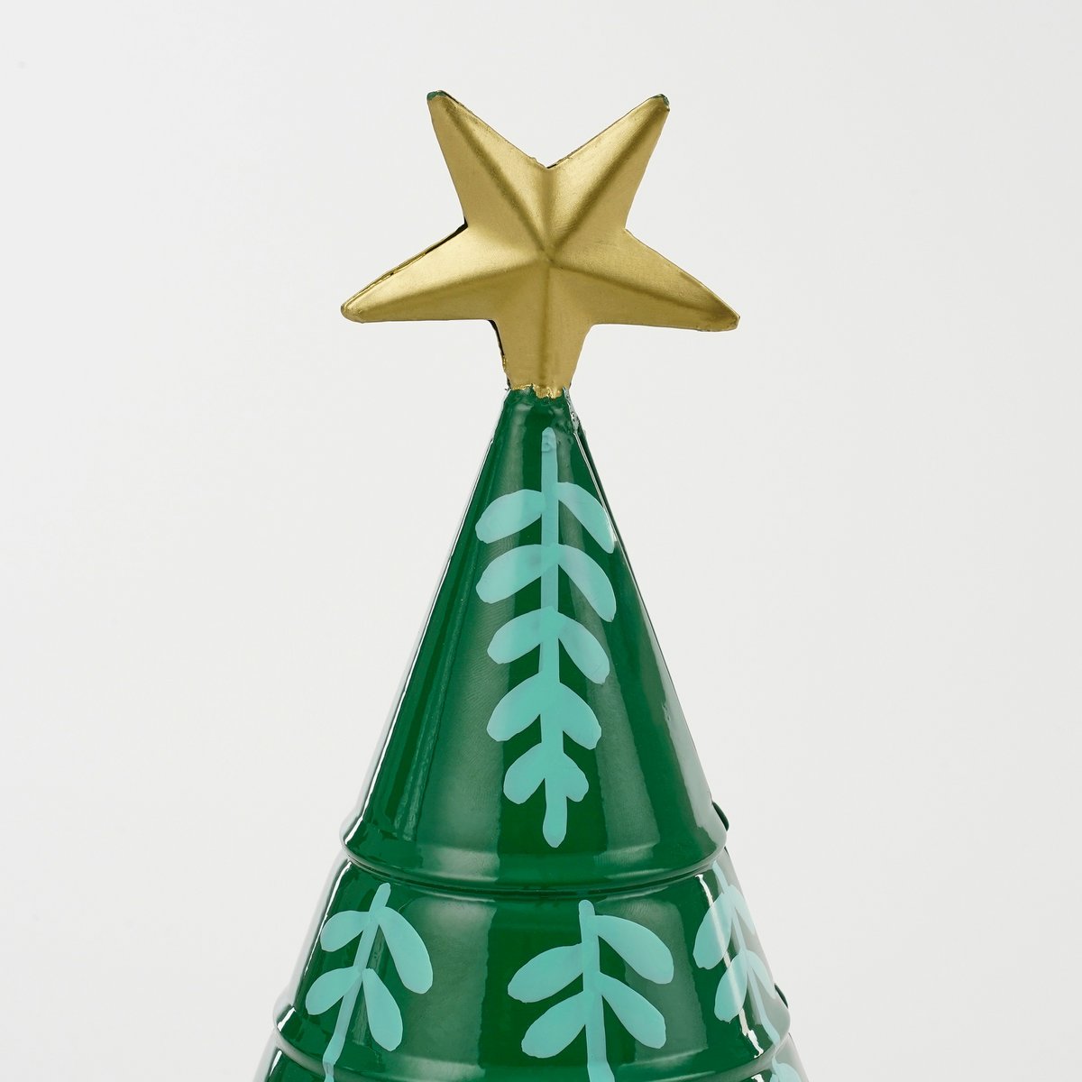 Decoratie Kerstboom - H46 x Ø13 cm - IJzer - Groen