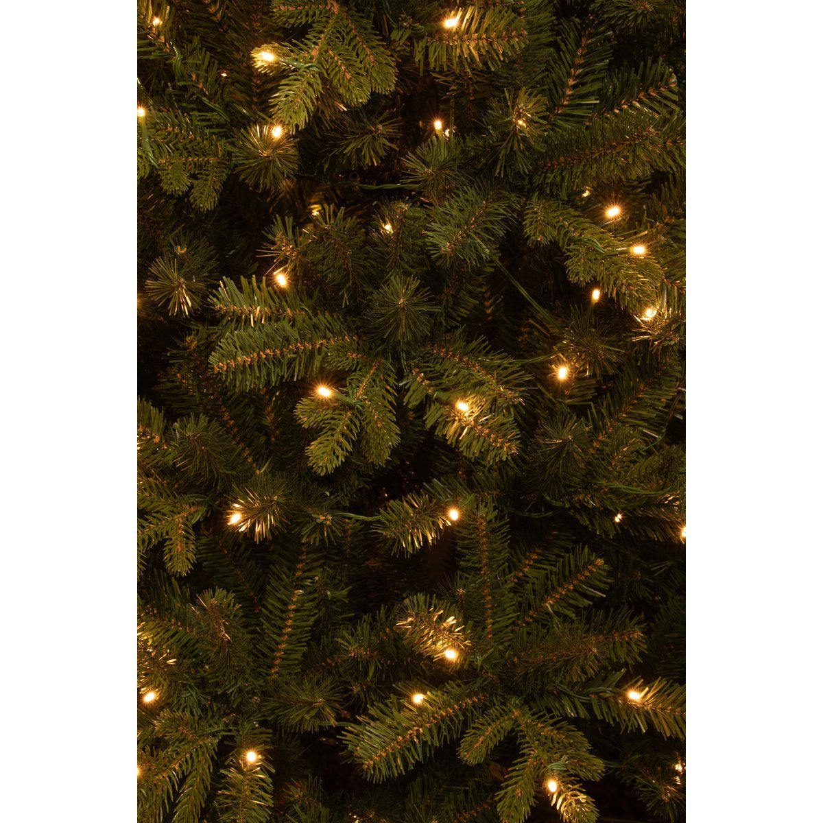 Harma Smalle Kunstkerstboom met LED Verlichting - H215 x Ø66 cm - Groen