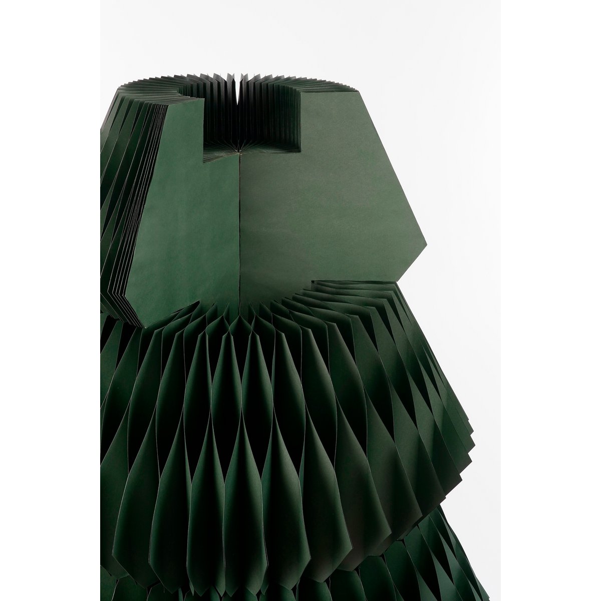 Decoratie Kerstboom - H212 x Ø120 cm - Papier - FSC Mix - Groen