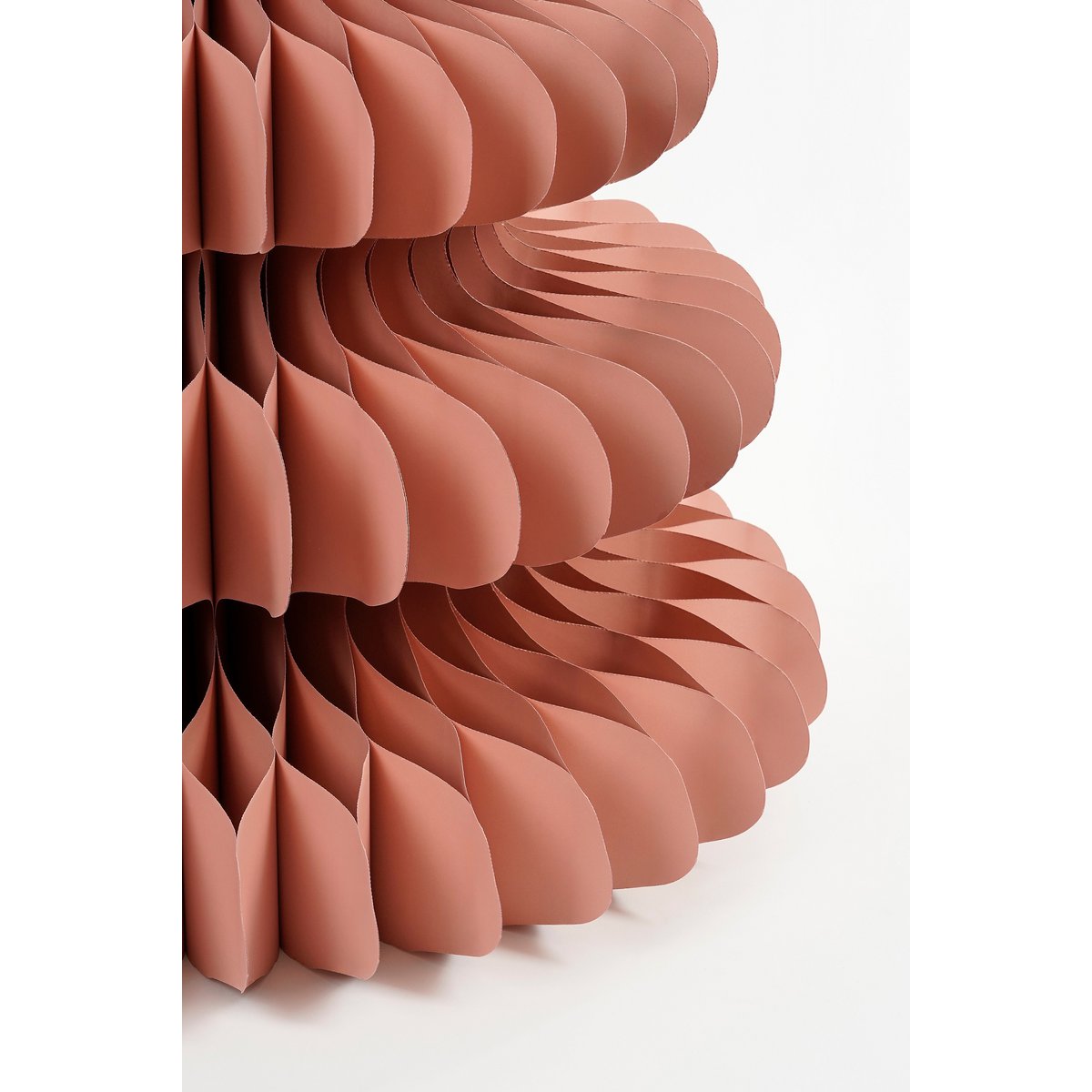 Decoratie Kerstboom - H120 x Ø82 cm - Papier - FSC Mix - Roze