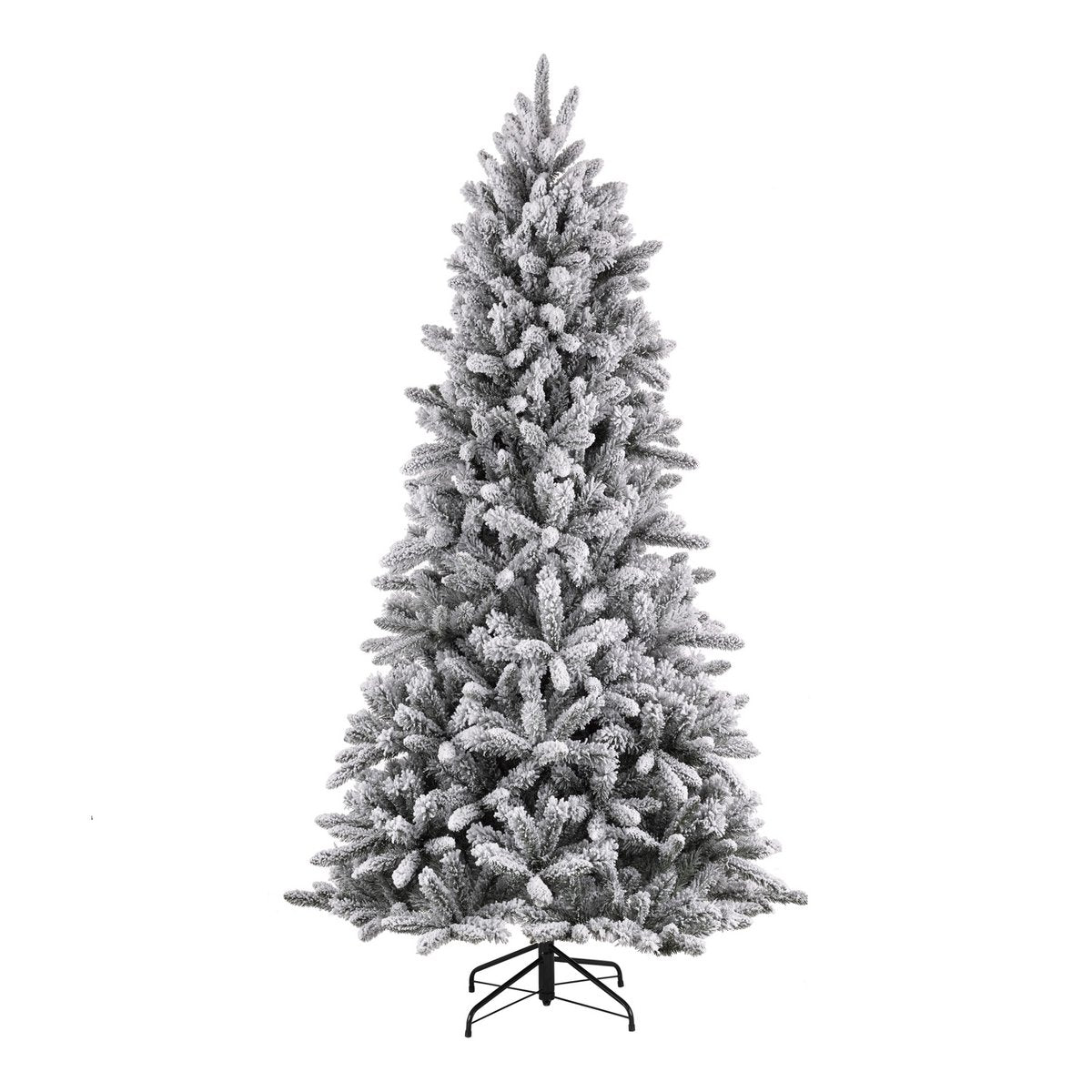 Snowdon Kunstkerstboom - H185 x Ø117 cm - Groen Frosted