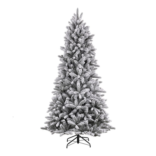 Snowdon Kunstkerstboom - H185 x Ø117 cm - Groen Frosted