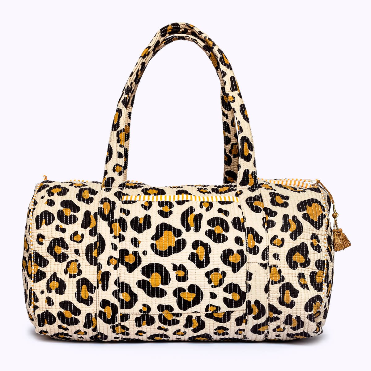 handgemaakte katoenen tas "oh Leo"