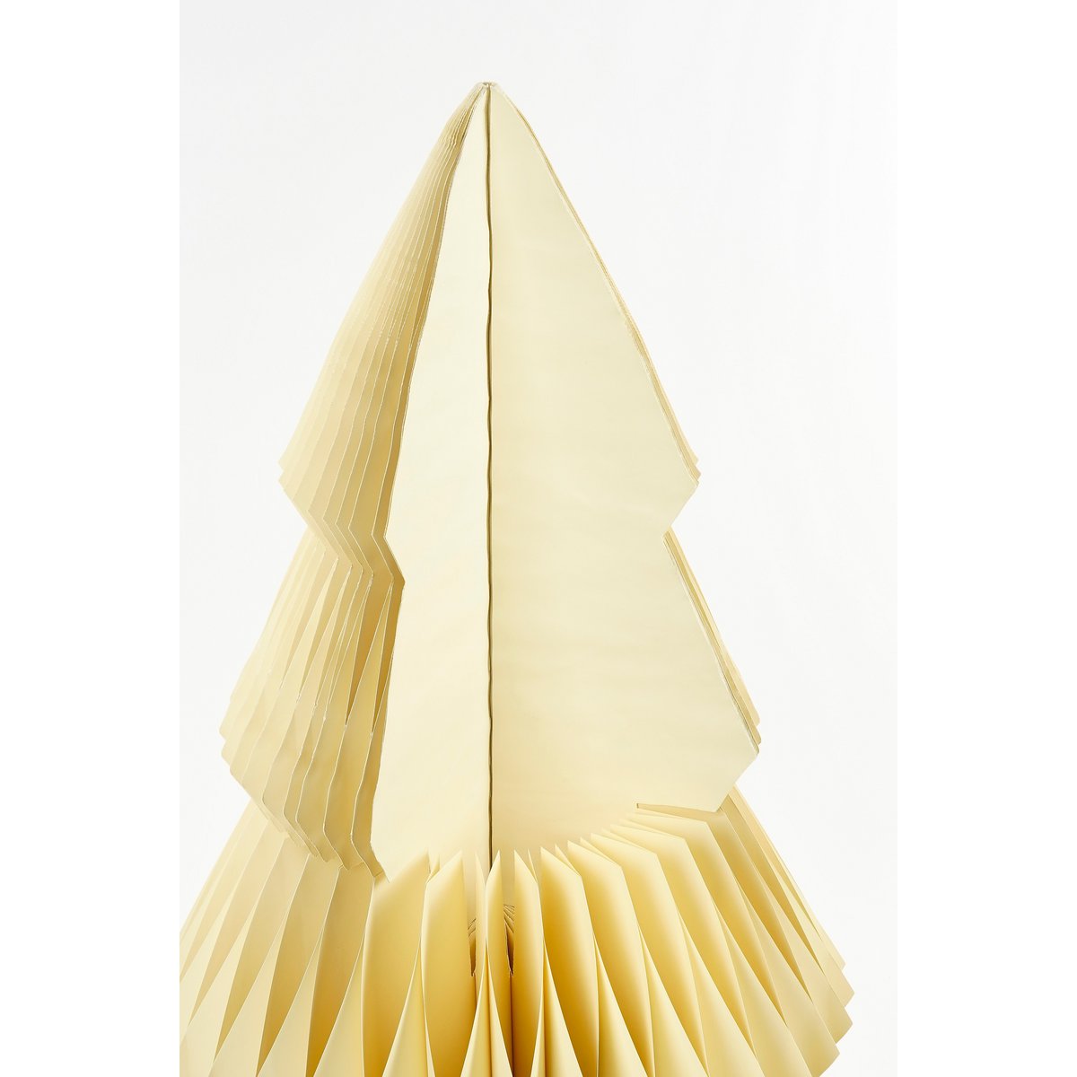 Decoratie Kerstboom - H120 x Ø80 cm - Papier - FSC Mix - Off White