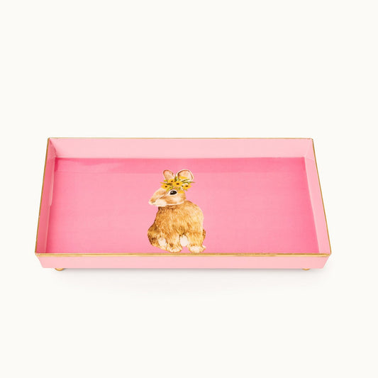 Deco Tray Hasi Pink