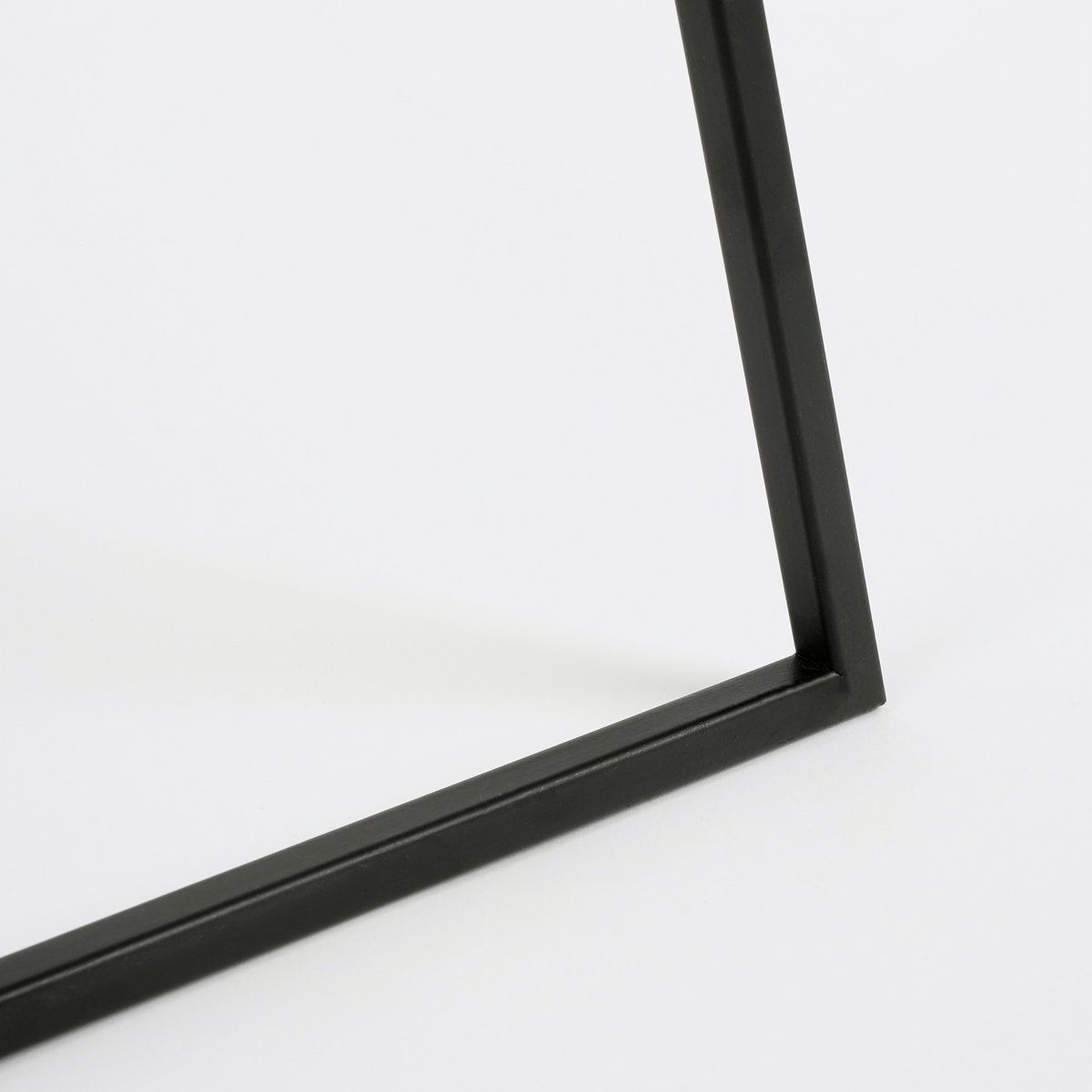 Wandrek voor Decoraties - L50 x H131 cm - Metaal - Zwart